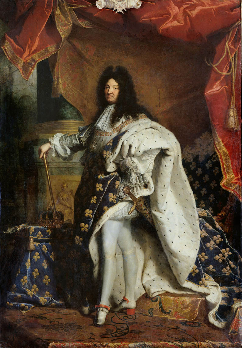 Louis XIV, King of France' Print on Canvas East Urban Home Size: 16 H x 11 W x 2 D