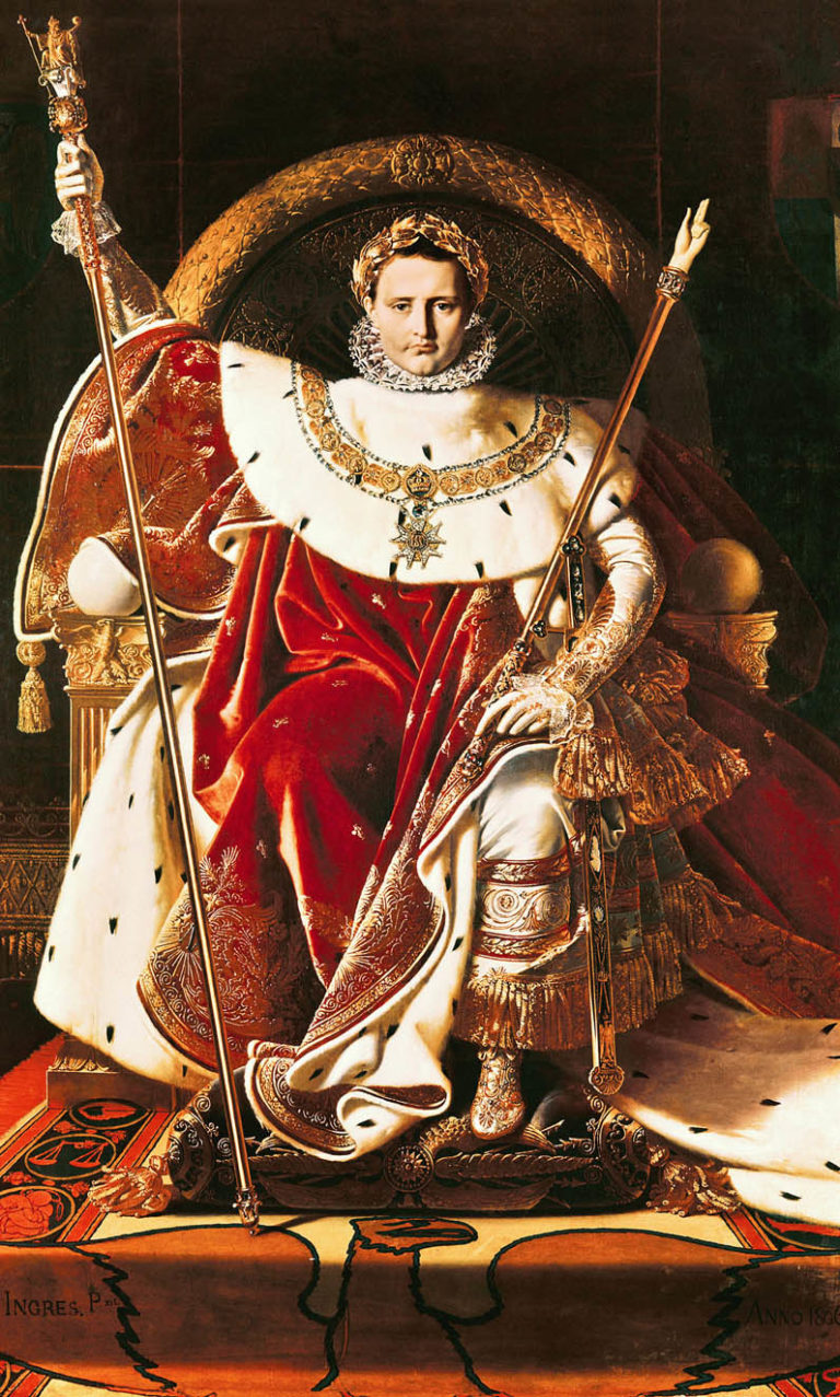 Art: Napoleon I on His Imperial Throne - Annenberg Learner